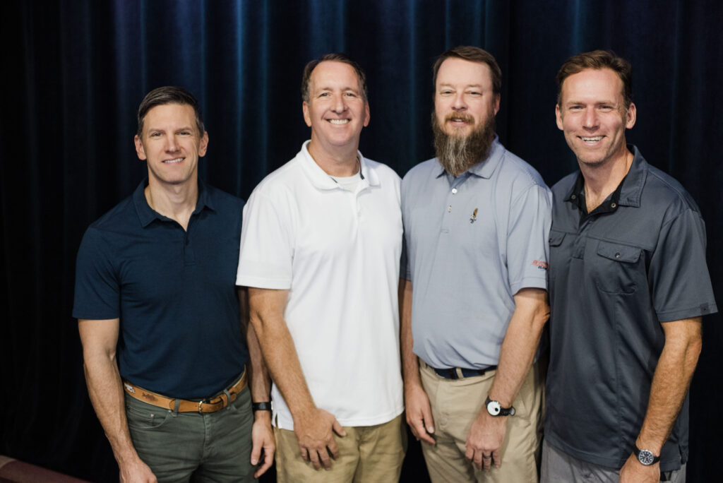 Haven Field elder leadership pastors gathered together