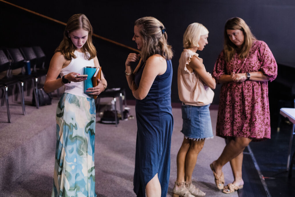Women of Haven Field gathered together